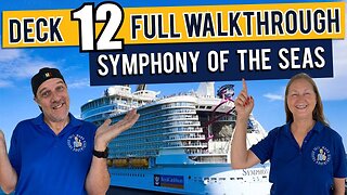 Symphony Of The Seas Public Deck 12 | Tall Man's Cruise Adventures