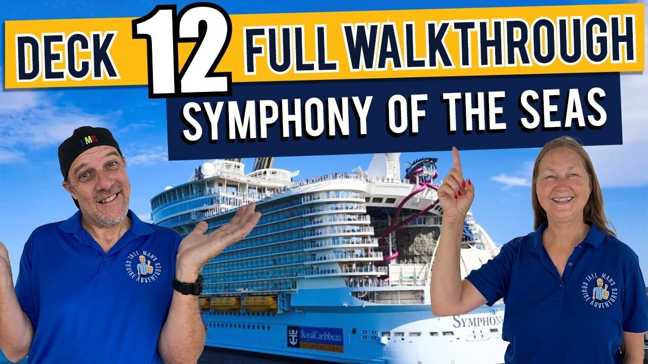 Symphony Of The Seas Public Deck 12 | Tall Man's Cruise Adventures
