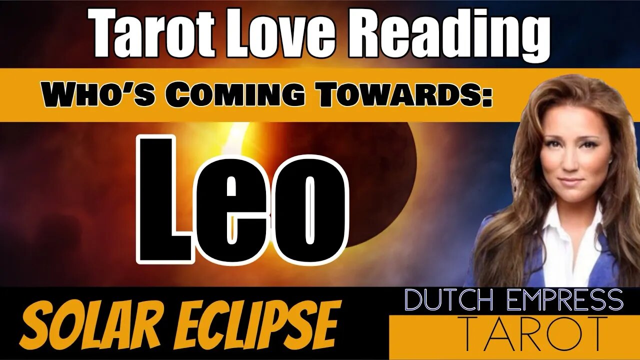 LEO ♌️ SOMEONE IS WALKING AWAY FROM A TOXIC SITUATION💕Tarot Love Reading | Solar Eclipse 🌒