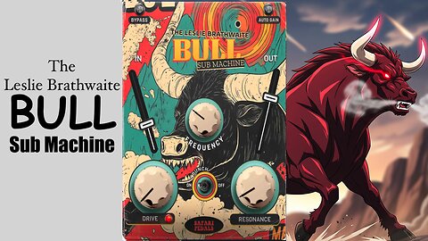 Bull Sub Machine by Safari Pedals Leslie Brathwaite’s Secret Weapon