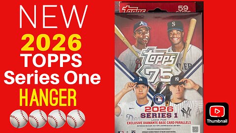 2026 Topps Series One #baseballcards #packopening