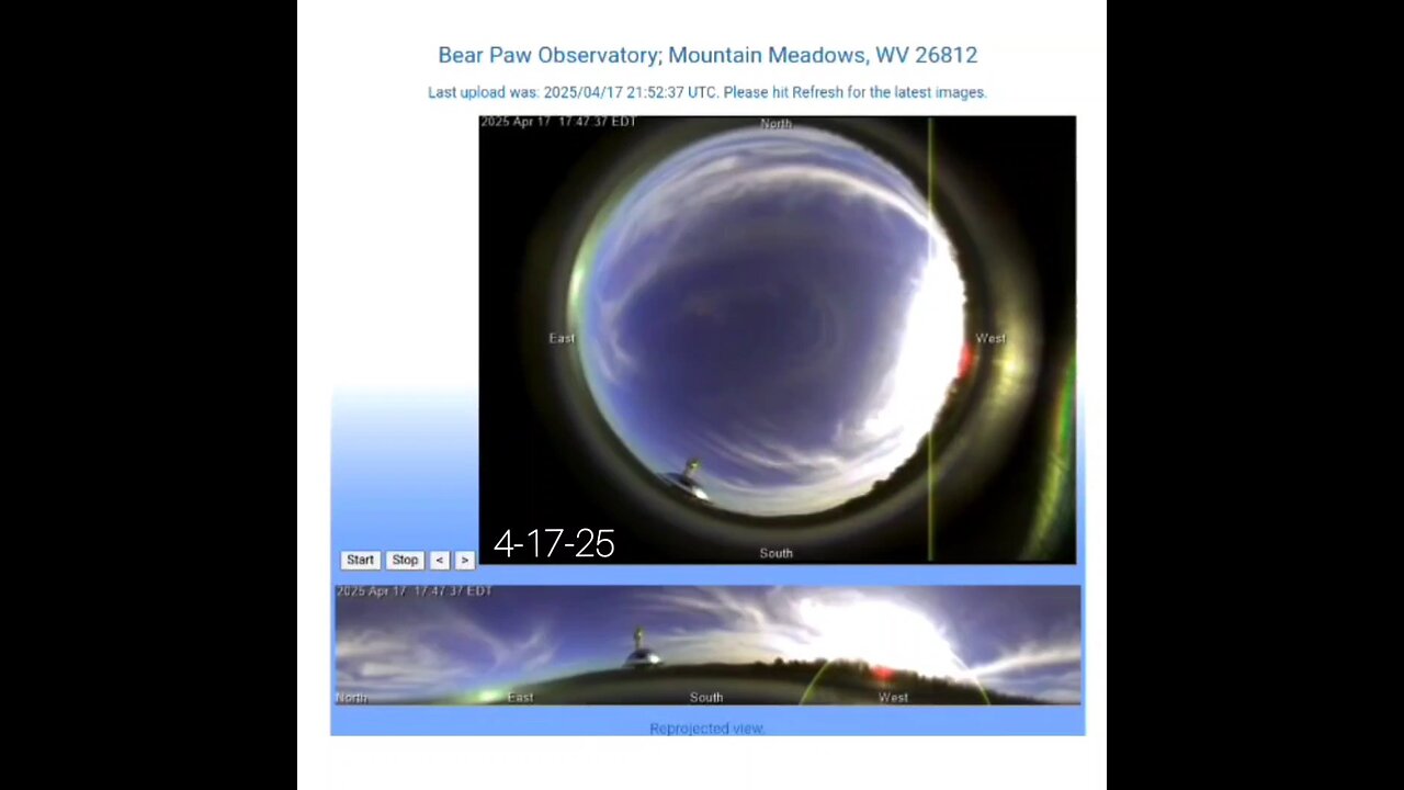 OBSERVATORY SKYWATCH 4-17-25