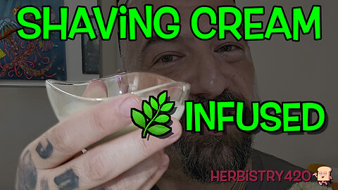 I Made CANNABIS Shaving Cream at Home — And It Actually Works?! 🌿💈