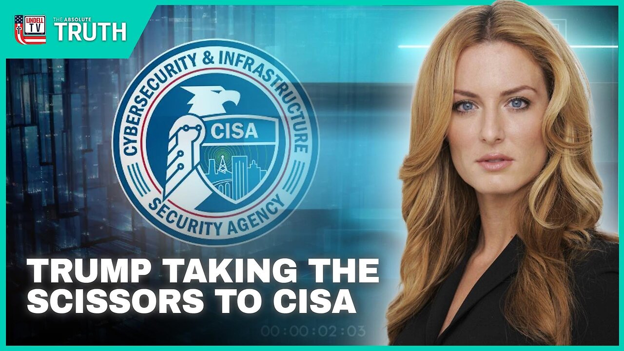 TRUMP TAKING THE SCISSORS TO CISA