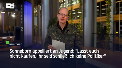 Sonneborn appelliert an Jugend: "Lasst euch nicht kaufen, ihr seid schließlich keine Politiker"
