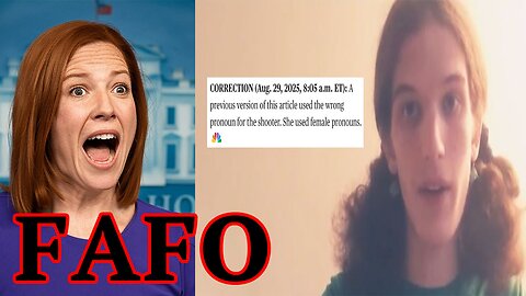 NBC FINDS OUT after APOLOGIZING to TRANS KILLER over PRONOUNS! FAFO!