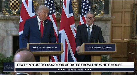 Trump: I Disagree With PM Starmer On Recognizing A Palestinian State