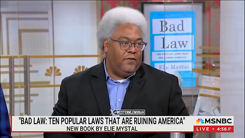 Elie Mystal On MSNBC: We Should Get Rid Of All Voter Registration Laws, Because They're RACIST!