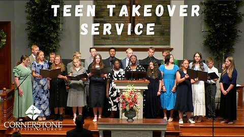 Teen Takeover Service--Sun PM--July 27, 2025