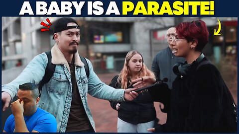 Feminist MOCKS Bible — Gets SCHOOLED in Live Street Debate!