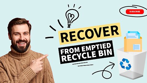 How to Recover Deleted Files from Recycle Bin? Solution Here!