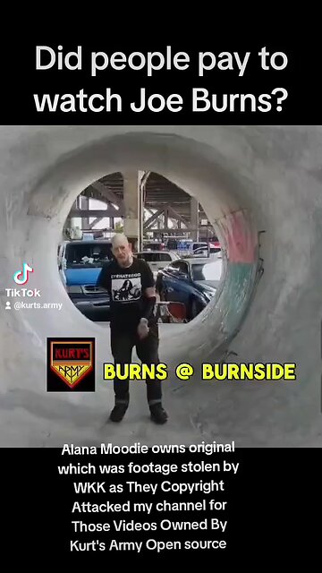 Josef Burns witness? murder of Cobain? his claims