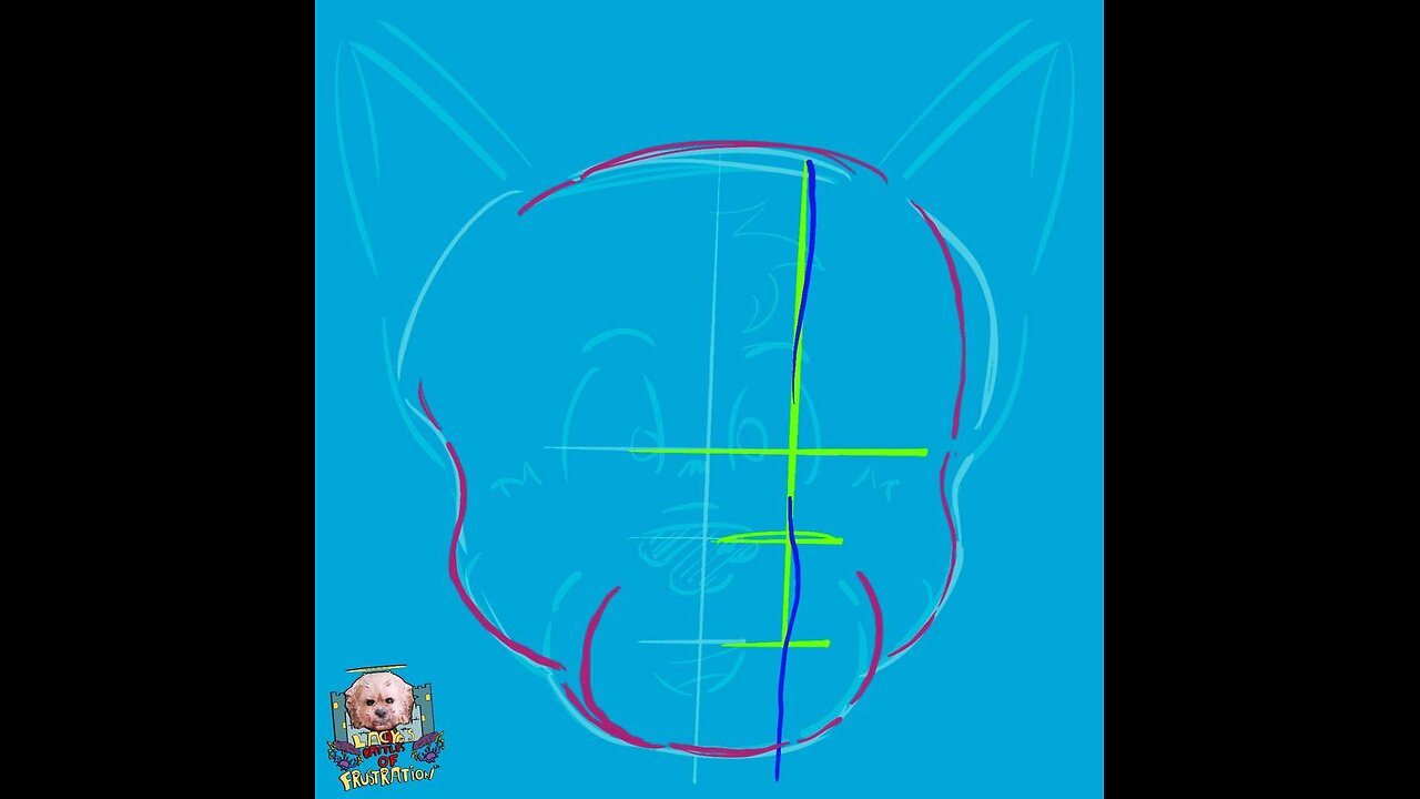 Rusty’s front and side view illustrations, behind the scenes