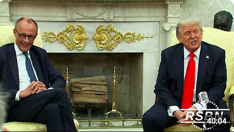 WATCH: President Trump Holds a Meeting with the German Chancellor Merz - 6/5/25
