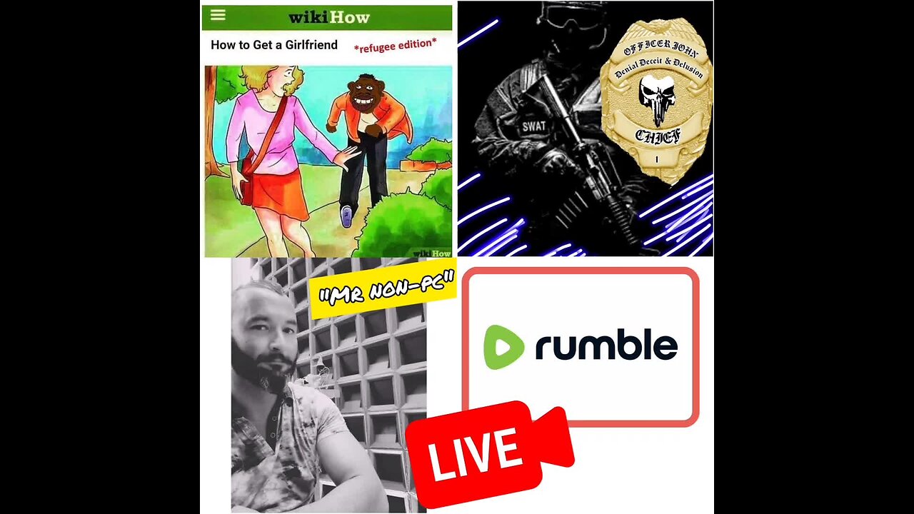 Officer John of The Denial Deceit and Delusion Show joins Mr. NON-PC for a dindu discussion