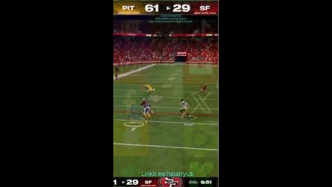 Pick Score 67 vs SF 29 #AllMadden #Madden25 #NFLmadden #madden