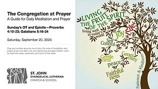 Sunday’s OT and Epistle—Proverbs 4:10-23; Galatians 5:16-24
