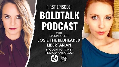 Josie The Redheaded Libertarian: BOLDTALK with Angela Belcamino