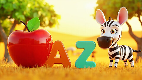 A to Z Alphabet Learning | Fun 3D ABC Video for Kids!