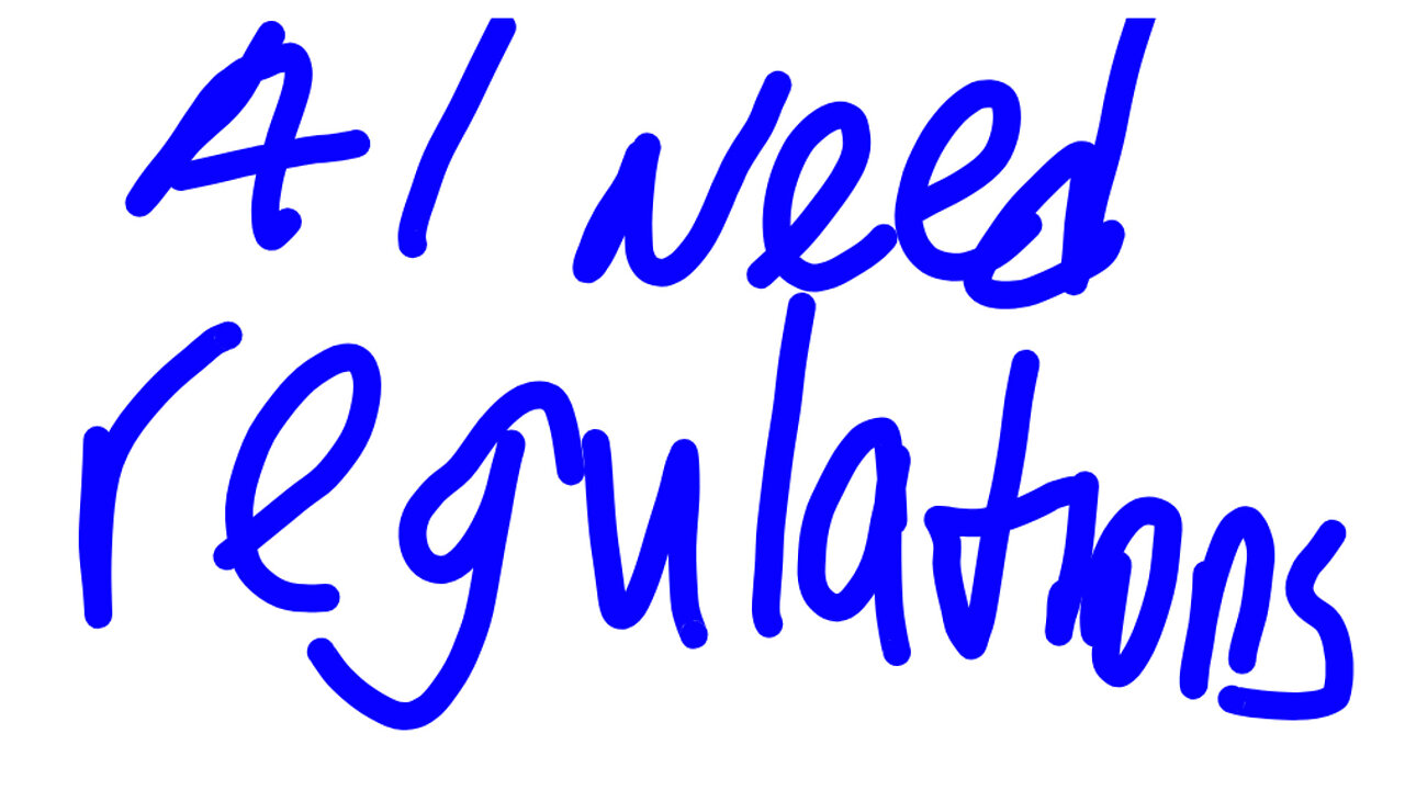 AI Needs Regulation @pickax