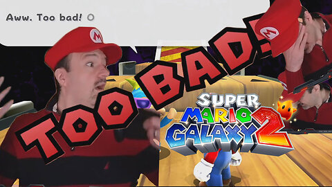 DSP Absolute Complete Trash Garbage Super Mario Galaxy 2 Gameplay! Extreme Rage All Day ! - 11-26-25
