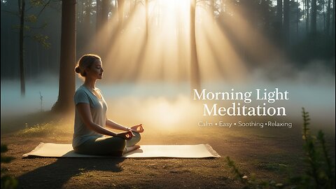 Morning Light 🌞 Calm & Soothing Meditation Music | Easy Relaxing Morning Vibes