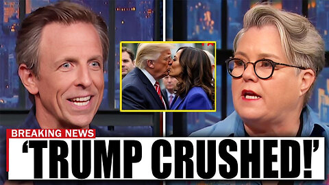 Trump EXPLODES As Rosie O’Donnell: Seth Meyers EXPOSED Huge Marriage Secrets Live On Air