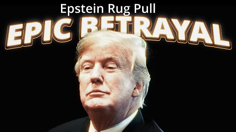 🚨Trump Rug Pulls The Epstein Files (the backlash begins)
