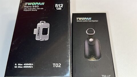 512GB Nano SSD Fingerprint Lock External Hard Drive Storage ios android Windows MaC Travel Backup