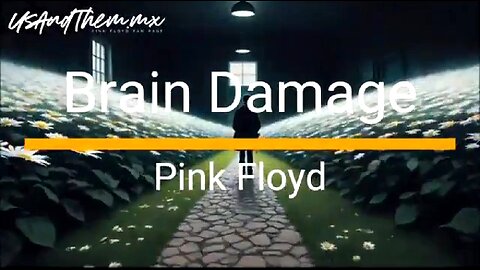 VAXXED BRAIN DAMAGE & PINK FLOYD - BRAIN DAMAGE (AUDIO REMASTERED) ☠️