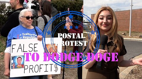 MRCTV On The Street: Going Postal Over DOGE