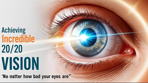 Achieve Incredible 20/20 Vision No Matter How Bad Your Eyes Are