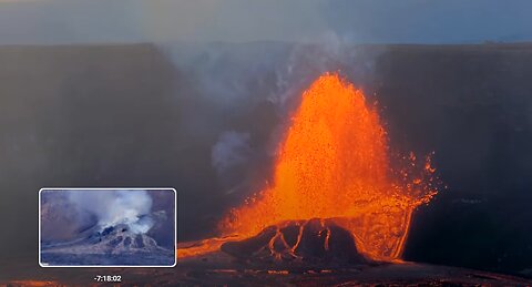 Kīlauea volcano, Hawaii (east Halemaʻumaʻu crater)