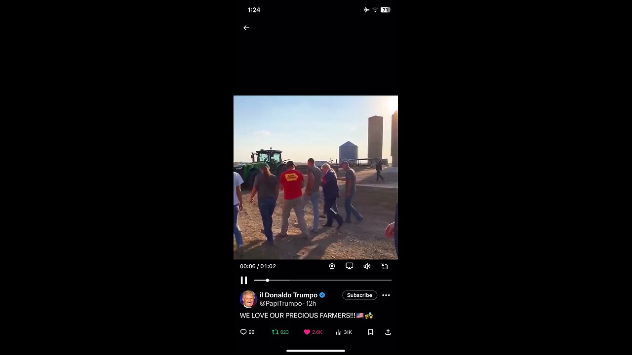 President Trump : farmers