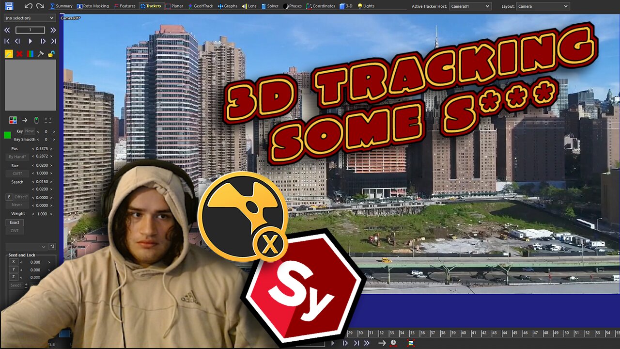 3D Tracking A Few Scenes In Syntheyes And Lil Nuke