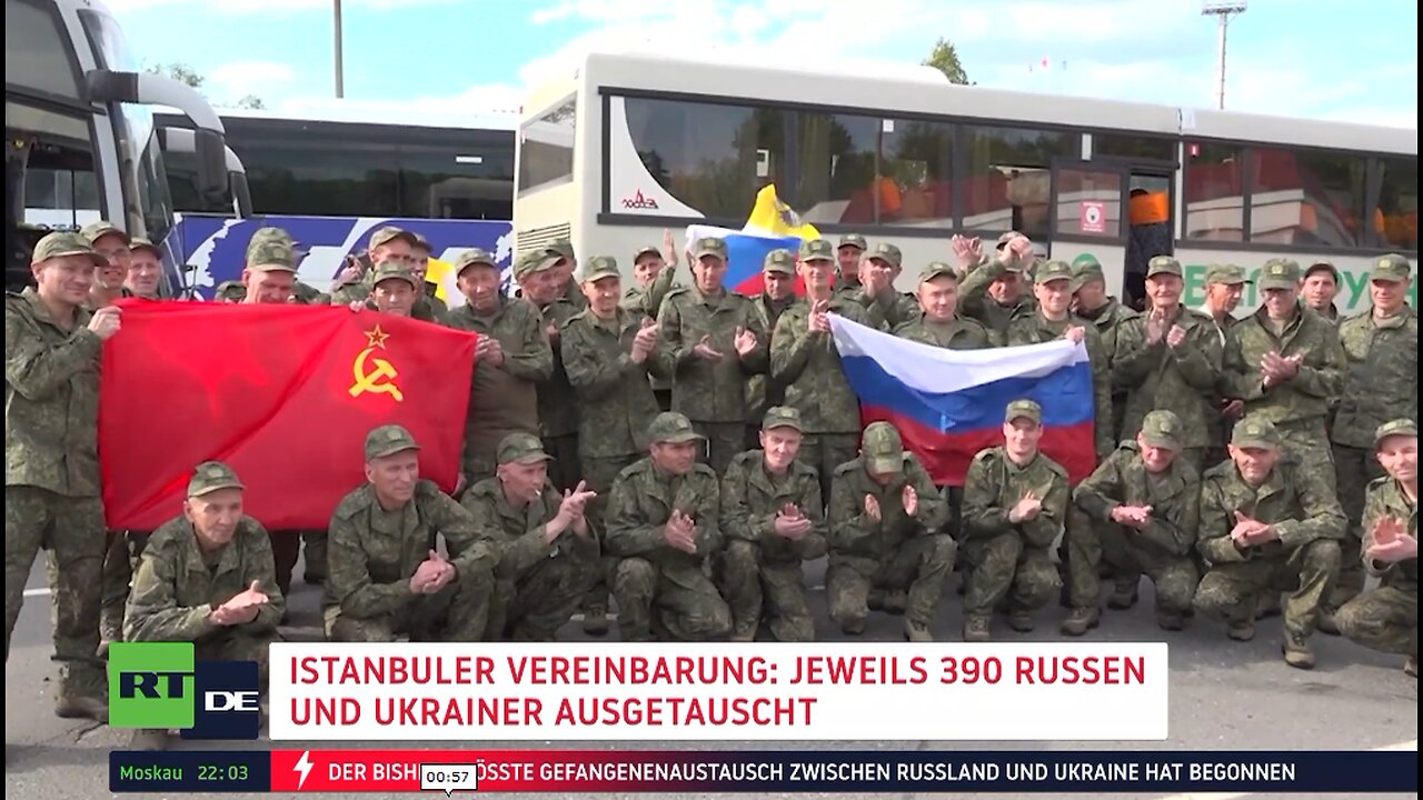 Auf dem Weg nach Hause: Gefangenenaustausch zwischen Russland und Ukraine