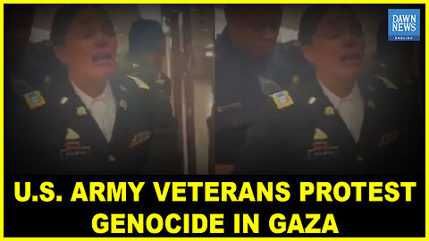 U.S. Army Veterans Escorted Out Of Senate Hearing - For Protesting Gaza Genocide