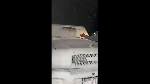 More scenes from the early hours, as snow blanketed Hail in Saudi Arabia