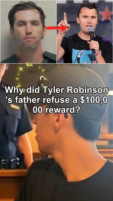 Why did Tyler Robinson’s dad turn down $100K reward? #TylerRobinson #celebrity #CharlieKirk #japd