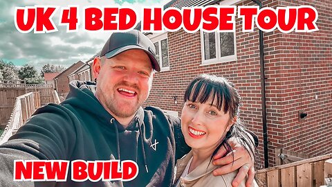 My empty UK new build house tour