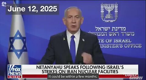 It just occurred to me… Netanyahu can no longer claim that Iran is “close to a nuclear bomb”