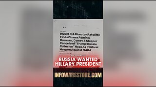 Alex Jones & General Flynn: Russia Wanted Hillary Clinton Elected President - 7/3/25