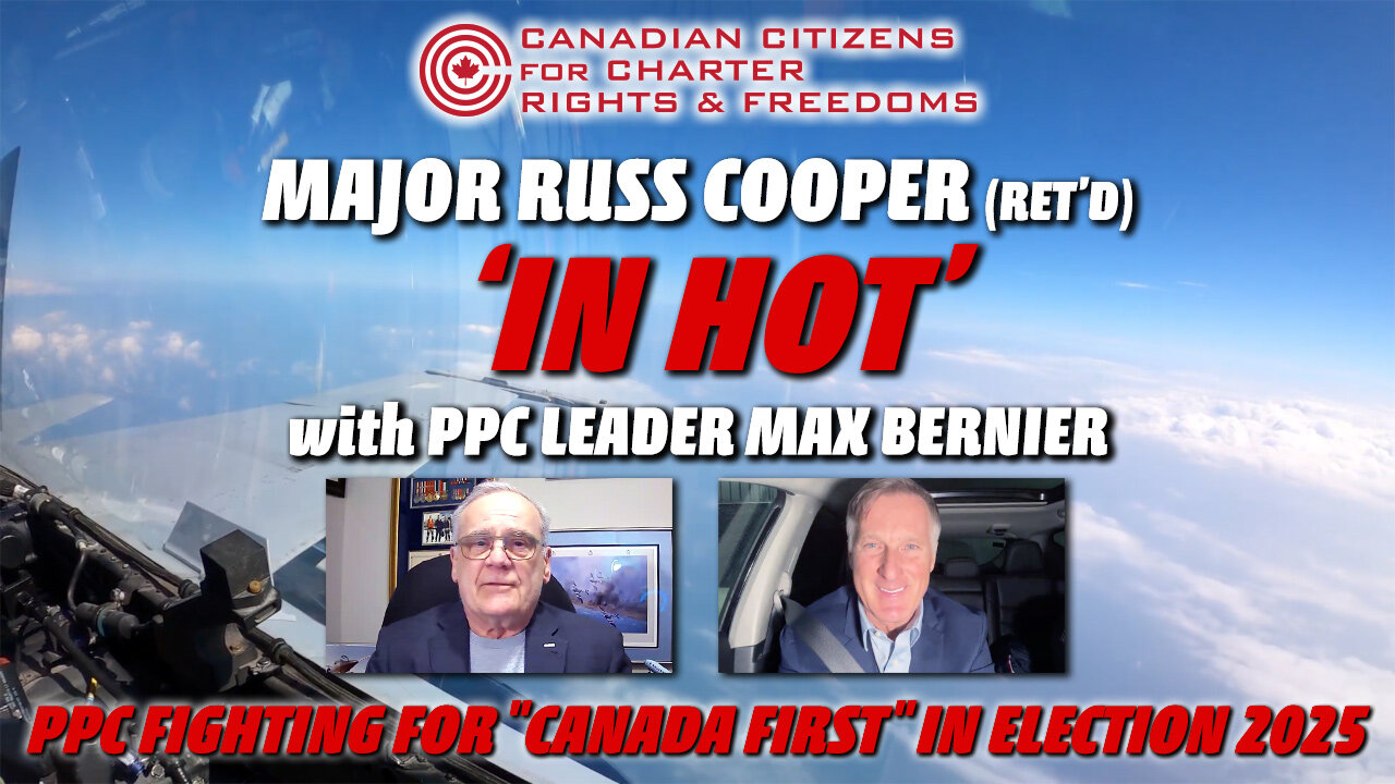 C3RF "In Hot" Interview with PPC Leader Max Bernier - March 2025