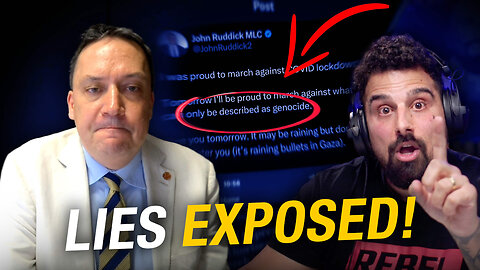 Avi Yemini DESTROYS politician who can't define the 'GENOCIDE' he protested against