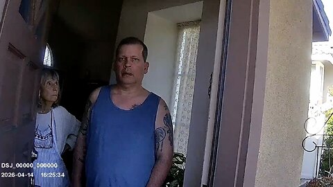 RSO Gets Shielded By His Elderly Mother (Rancho Santa Margarita, California) ARRESTED