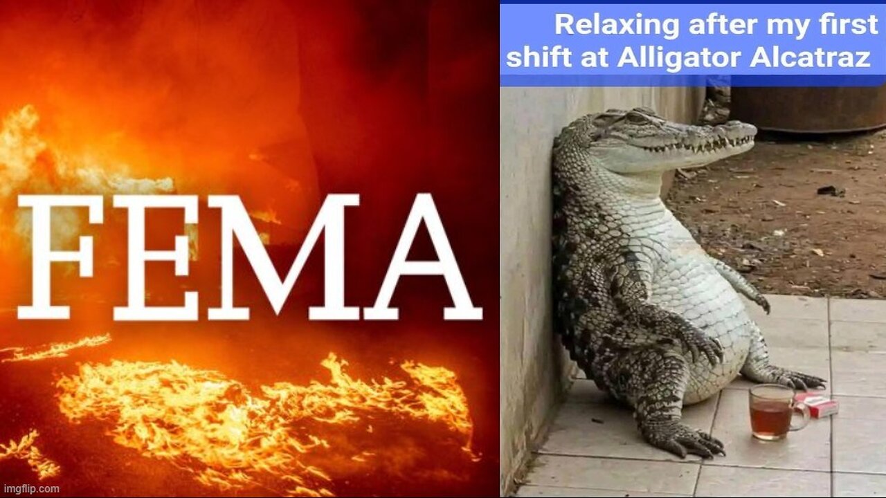 Texas NG Say that FEMA is ROBBING Victims of Texas Storm & Alligator Alcatraz Claims First Victim !!