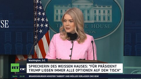 Anspruch auf Grönland: Trump wird keine Option ausschließen