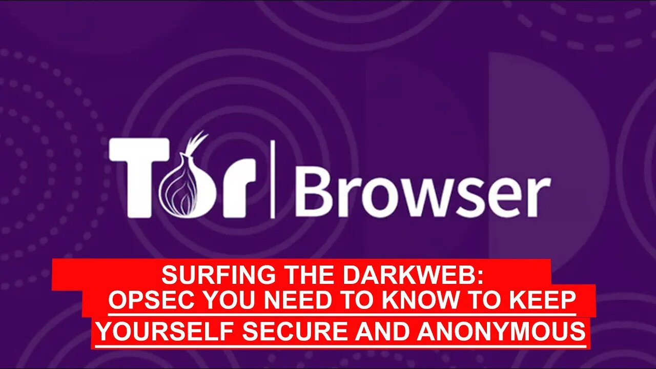 [OLD-CONTENT] OPSEC You Need To Know When Surfing Darkweb #darkweb