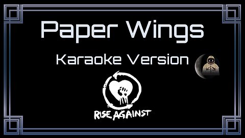 Rise Against - Paper Wings (CC)