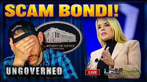 WHAT HAPPENED TO THE "EPSTEIN FILES?" | UNGOVERNED 7.7.25 10AM